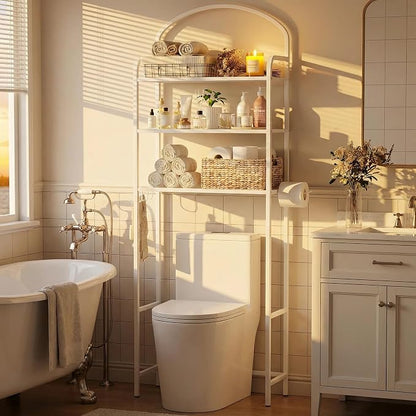 3 Tier Over The Toilet Storage Rack, Bathroom Organizer | Toilet Storage - Image 8