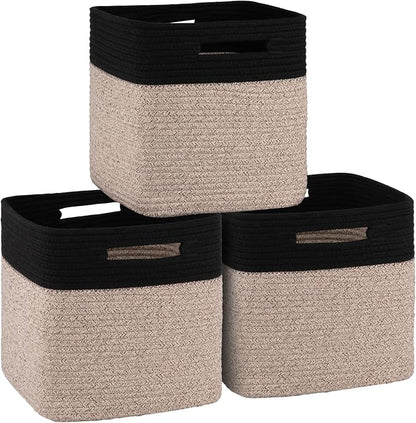 OIAHOMY Cube Storage Basket, 11-Inch Cube Basket by MasterofSpaceOptimization