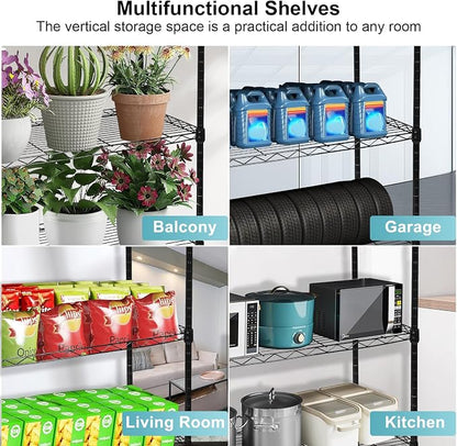Whitmor 6 Tier Storage Shelves, Heavy Duty - Image 4