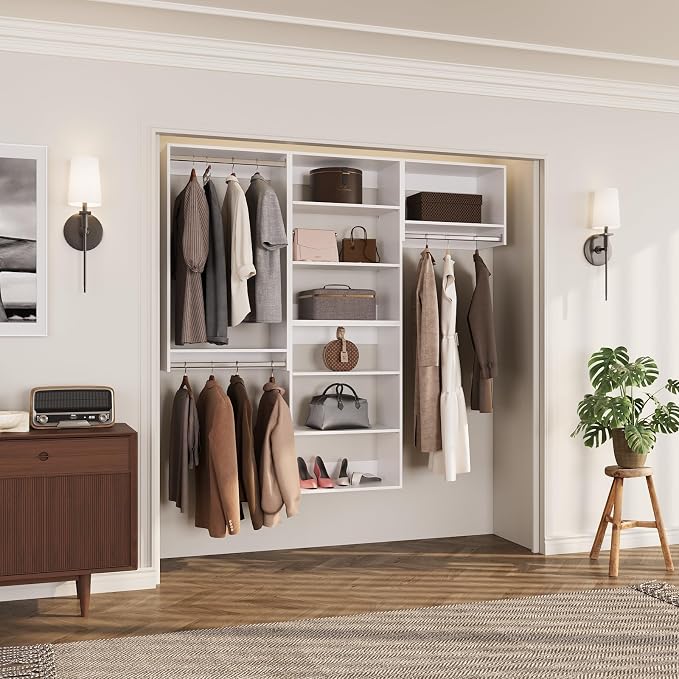 ROOMTEC Modular Closet System, Modern Wooden Tower - Image 7