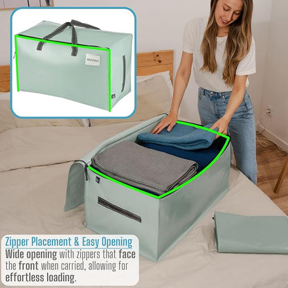 VENO 2 Pack Moving Bags and Large Christmas Decoration Storage Bins - Image 3