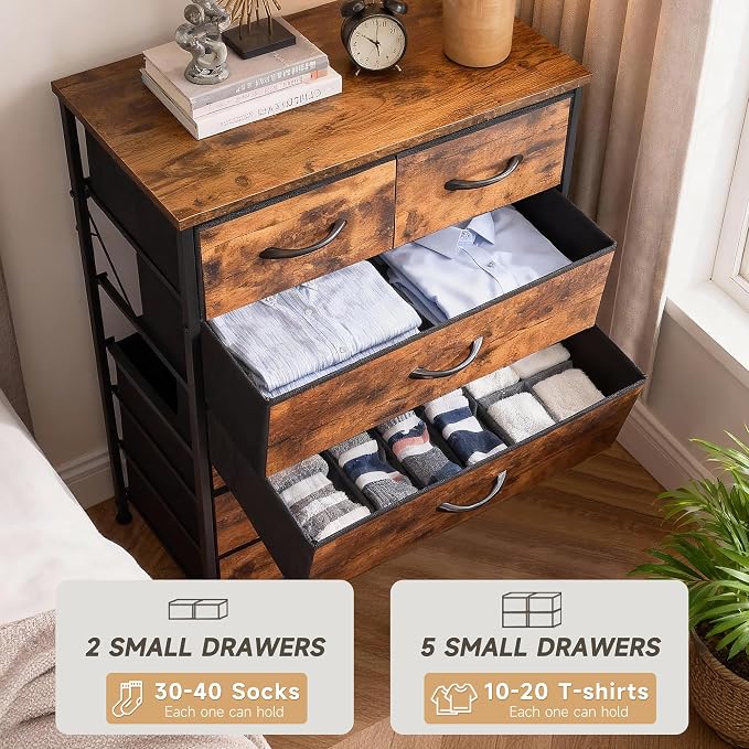 Mifuro Tall Dresser for Bedroom, Vertical Storage Organizer Tower - Image 5