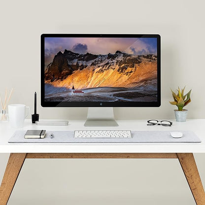 Premium Felt Desk Mat | Medium 12" x 36" | Multifunctional Desk Pad - Image 3
