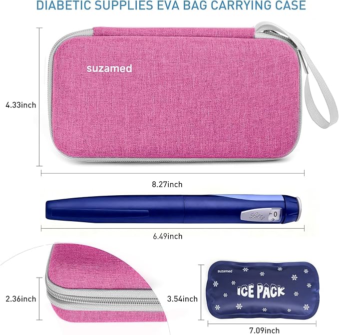 Insulin Cooler Travel Case, EVA Insulation Travel Medicine Kit - Image 5