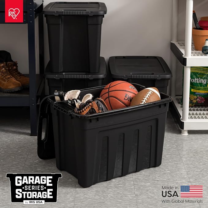IRIS USA 31 Gallon Heavy Duty Storage Totes - Image 3