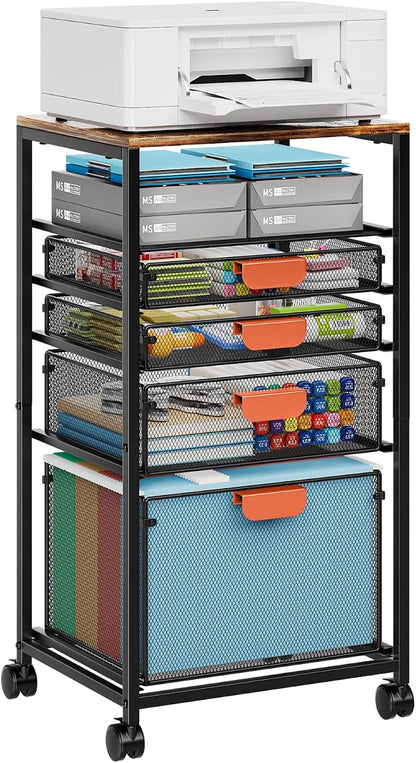 Marbrasse Rolling File Cart by Marbrasse