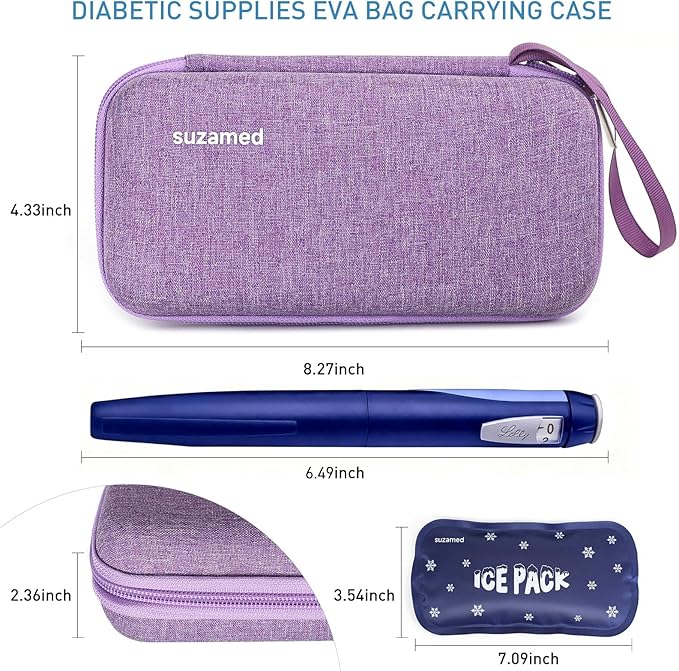 Insulin Cooler Travel Case, EVA Insulation Travel Medicine Kit - Image 5