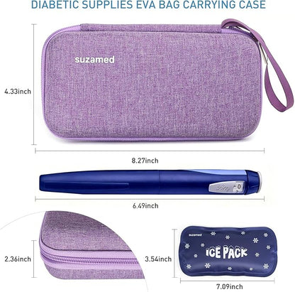 Insulin Cooler Travel Case, EVA Insulation Travel Medicine Kit - Image 5