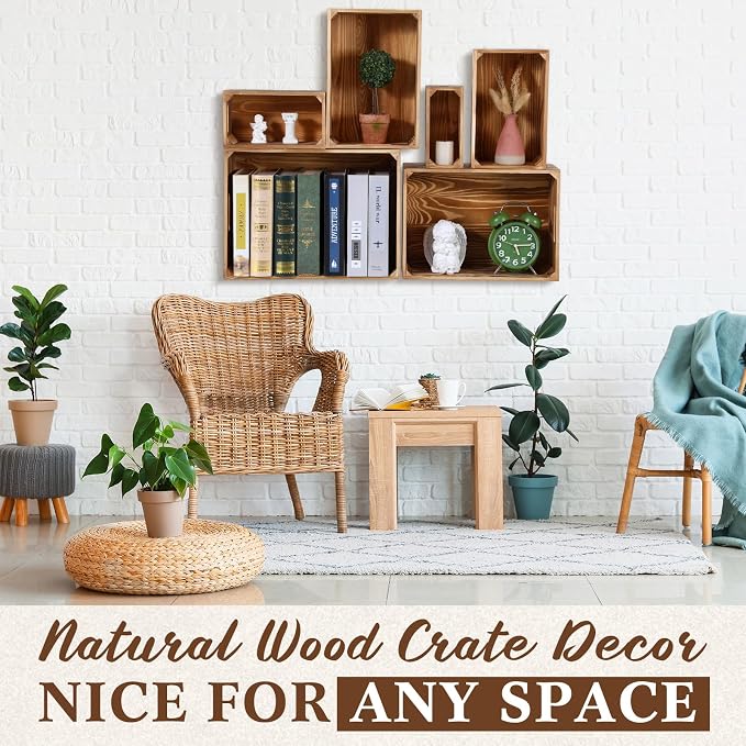 AceOrbit Set of 6 Wood Crates - Image 6