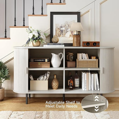55" Sideboard Buffet Cabinet - Image 3