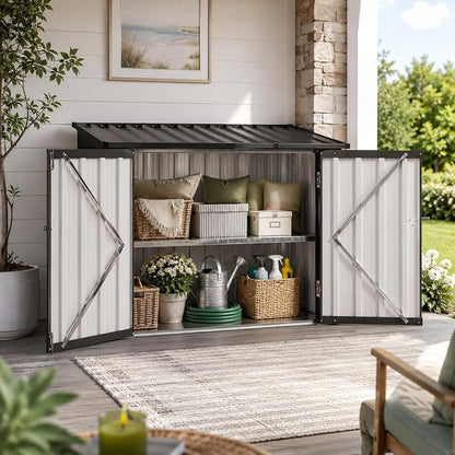Aoxun Outdoor Storage Cabinet - Image 7