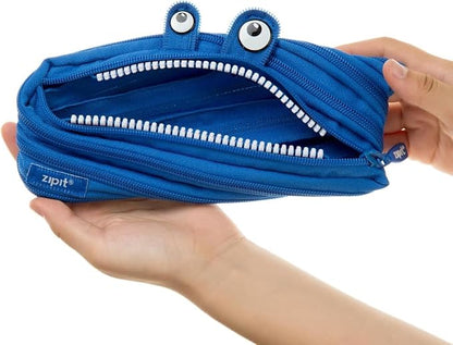 ZIPIT Monster Pencil Case for Kids, Cute Zipper Pouch for Boys Girls and Teens - Image 6