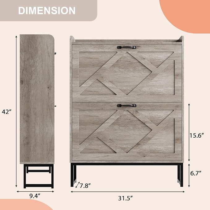 Nicetree Shoe Storage Cabinet - Image 2