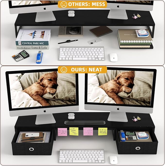 39 Inch Dual Monitor Stand Riser - Image 3