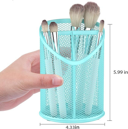 2 Pack Pen Holder Mesh Round Pencil - Image 2