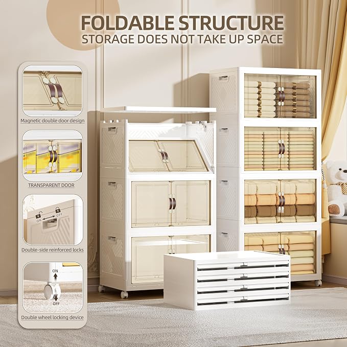 340 QT / 85 Gal Heavy Duty Double Door Storage Cabinet - Image 3