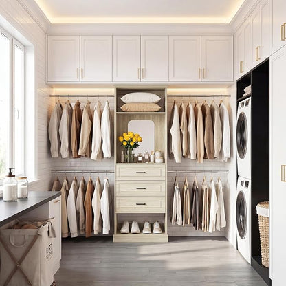 Unikito Closet System, 4FT - 9FT Closet Organizer - Image 6