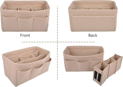 Vercord Felt Purse Organizer Handbag Insert Liner Shaper Bag in Bags - Image 2
