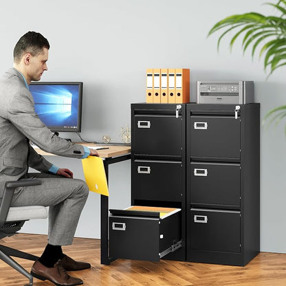 SISESOL 3 Drawer File Cabinet - Image 2