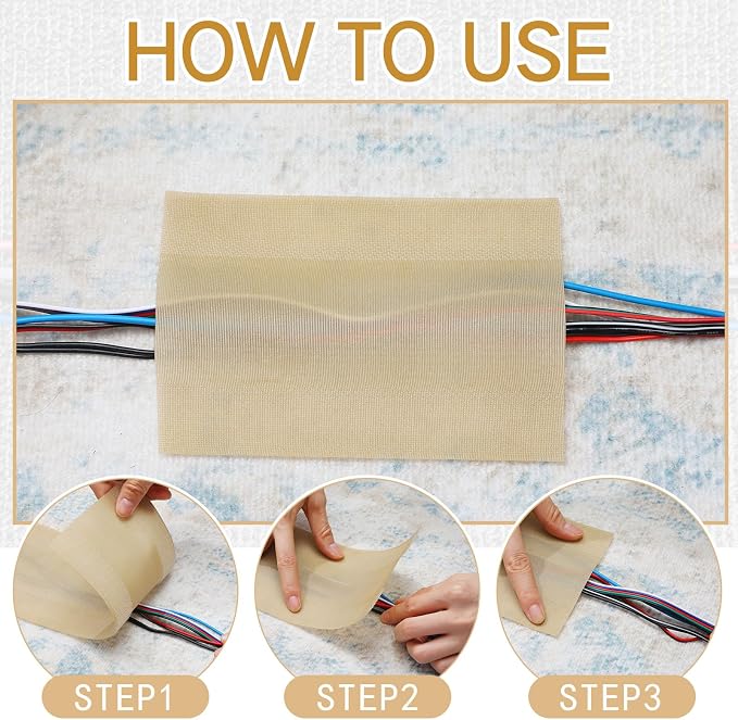 WILLBOND Carpet Cord Cover Cable Protector Floor Cover Cable Protector - Image 6