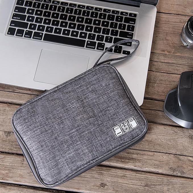 Organizer Case Small Electronic Devices USB Charger Accessories Mouse Phone - Image 5