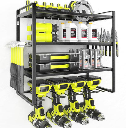 KAFAHOM Power Tool Organizer, Garage Tool Organizers and Storage, Drill Holder by KAFAHOM