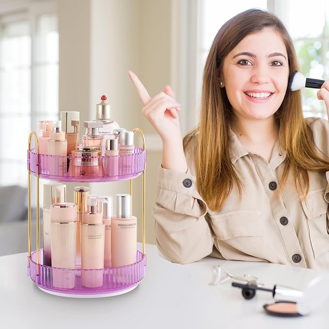 Aveniee Rotating Makeup Organizer - Image 6