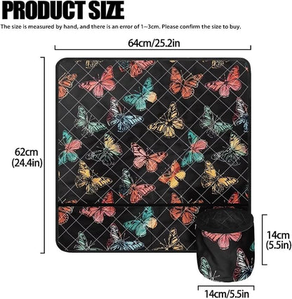 Butterfly Sewing Machine Mat Sewing Machine Carrying Pad Thread Holder Foldable - Image 4