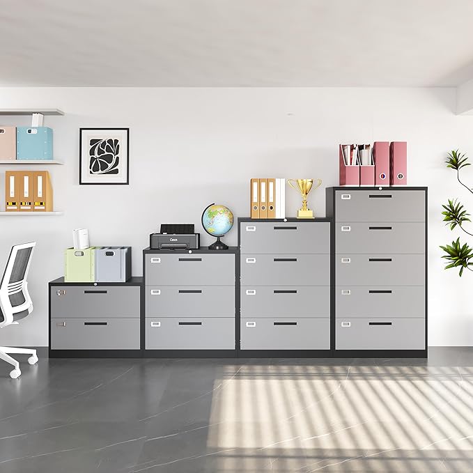 3 Drawer Lateral File Cabinet - Image 2