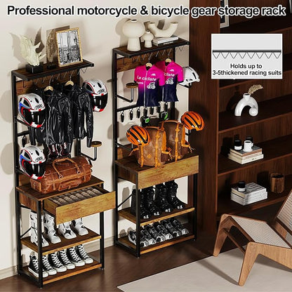 Motorcycle Helmet Holder Floor Standing, Sports Helmets, Boots & Accessories - Image 4