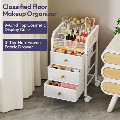 SWTYMIKI Rolling Makeup Organizer Cart - Image 7
