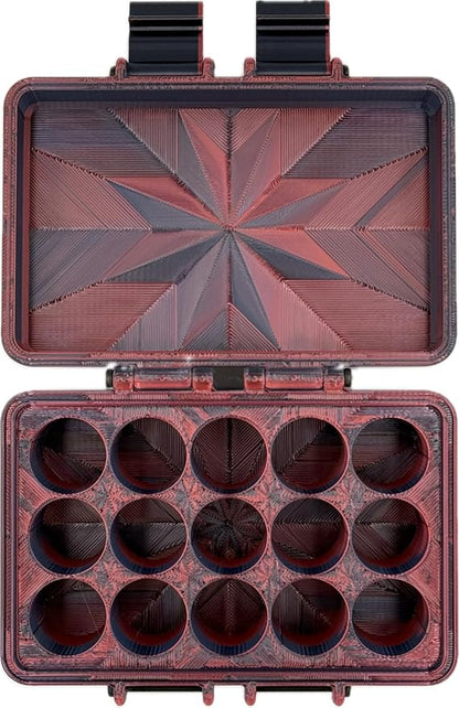 3D Printed Essential Oils Storage Case Compatible - 5ml Bottle Storage Box with by PlanitiaCorp