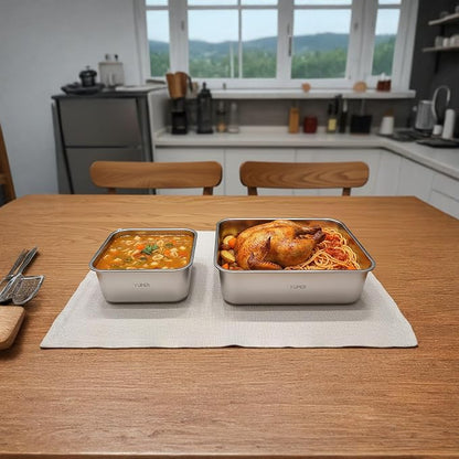 YUPER Stainless Steel Food Containers, Meal Prep Containers, Bacon Cheese - Image 4