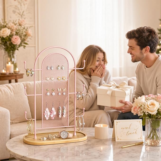 bussdis Jewelry Holder Organizer Earring Display - Image 7