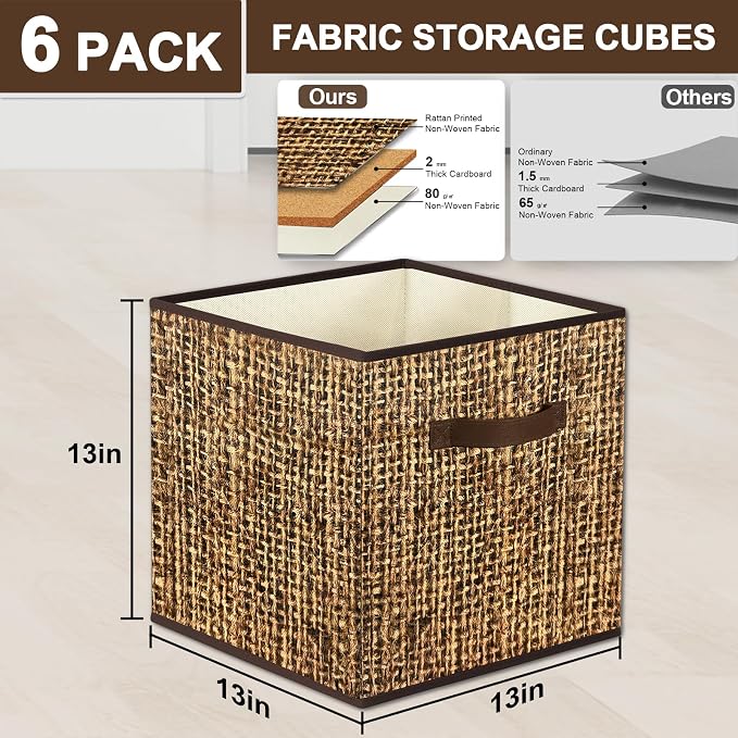 homyfort 11x11 Cube Storage Bins - Image 3