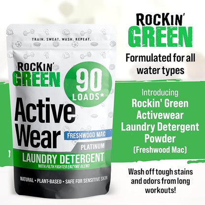 Rockin' Green Laundry Detergent, Plant based, All Natural Laundry Detergent - Image 3