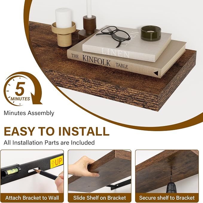 Fun Memories 55 Inch Floating Shelves - Image 7