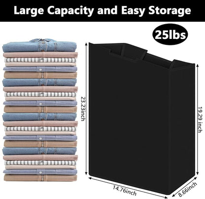 Windyun 3 Pcs Hypotenuse Laundry Sorter Replacement Bags Hamper Cart Removable - Image 2