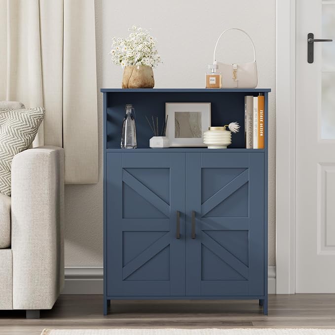 Homhedy Farmhouse Bathroom Storage Cabinet - Image 10