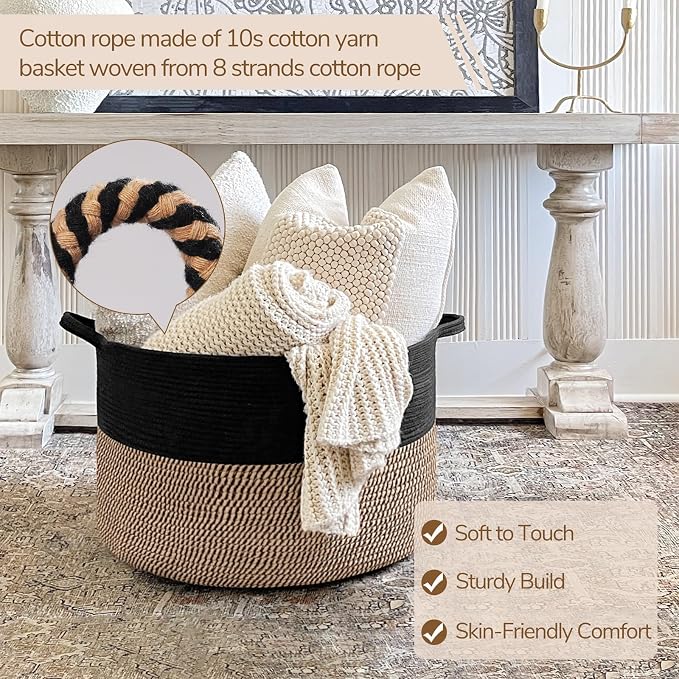 INDRESSME Large Storage Baskets - Image 2