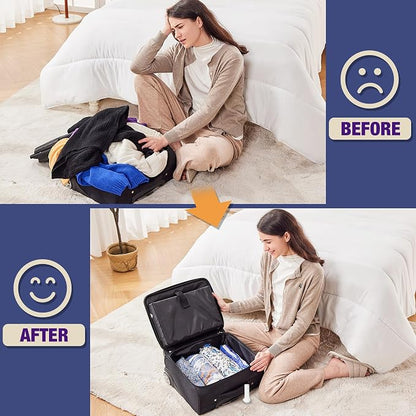 Travel Vacuum Bags with Electric Pump, Vacuum Travel Bags - Image 5