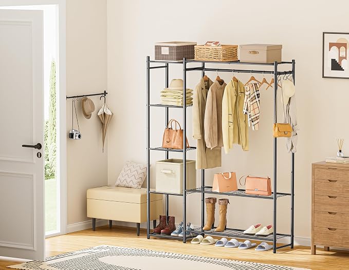 Wardrobe Closet, Portable Clothes Rack - Image 7