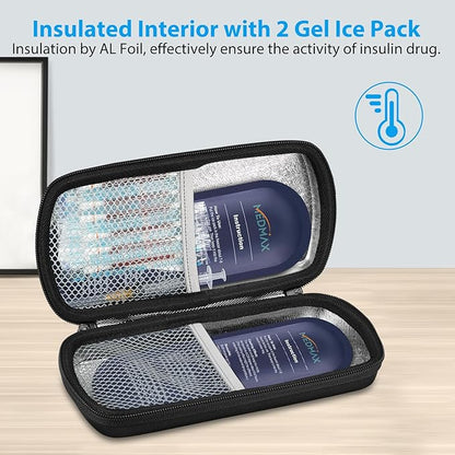 Hard Shell Insulin Cooler Travel Case - Image 2