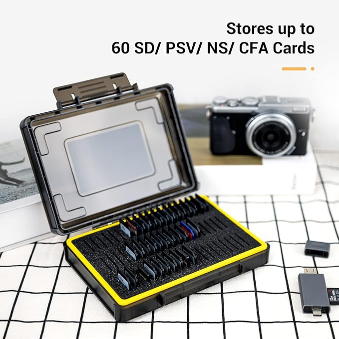 Kiwifotos 60 Slots SD Memory Card Case Holder - Image 2