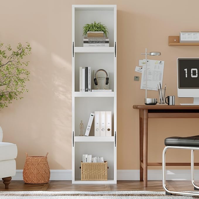 Homkdom 4 Cube Storage Organizer, DIY Book Shelf - Image 6