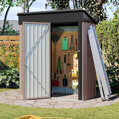 Aoxun 5’ x 2.9’ Shed Outdoor Storage Shed by Aoxun