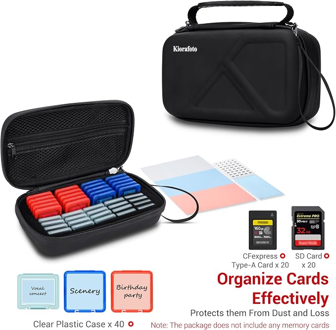 EVA PU CFexpress Type A Card SD Card Holder - Image 2