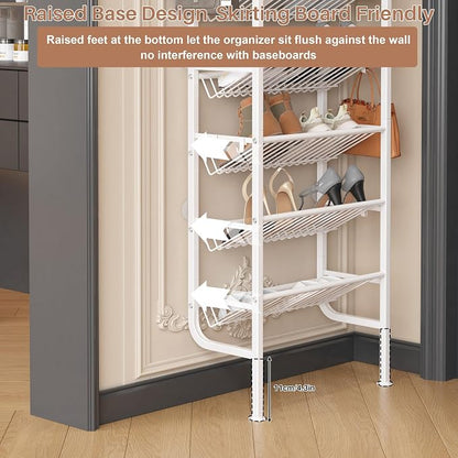 UMDONX 9 Layer Shoe Rack for 18 Pairs Shoes, Freestanding Shoe Organizer - Image 6