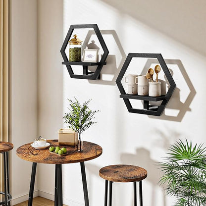 Floating Shelves Set of 2, Wall Planters - Image 7