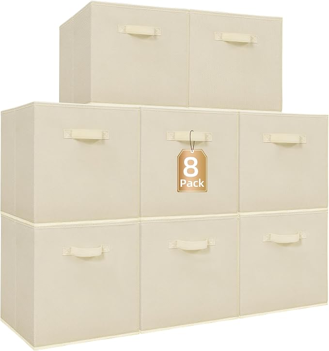 STORAGE MANIAC Storage Cubes, 13 Inch Collapsible Storage Bins by STORAGEMANIAC